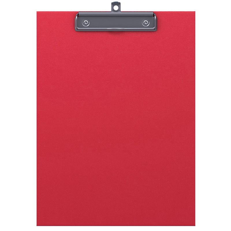 Планшет с зажимом для бумаги "Standard" A4, красный, 2 штуки #1