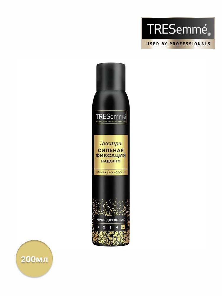 Tresemme Мусс Экстрасильная Фиксация #1