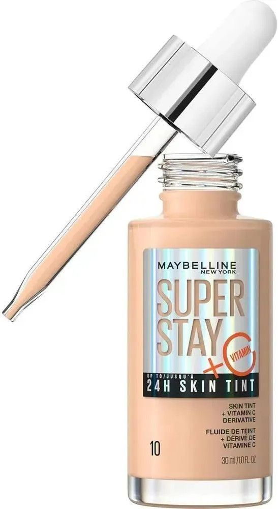 Сыворотка тональная Maybelline Super stay с витамином С 24H #10 #1