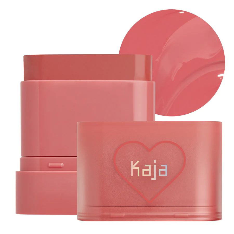 Кремовые румяна в стике Kaja Beauty DEWY BAR Dewy Cheek & Lip Multi Balm оттенок Grapefruit Gelato10гр #1