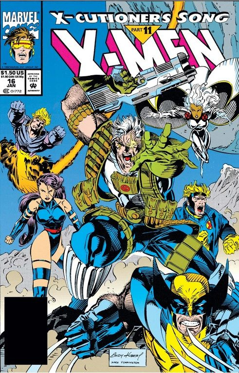 X-Men Vol 2 16, 1991 Оригинальный комикс на английском языке. #1