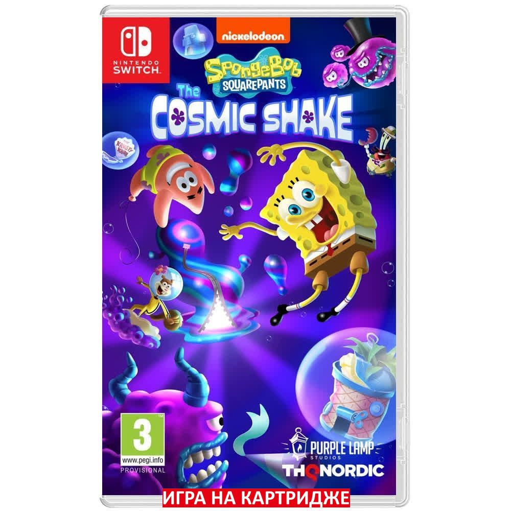 Игра SpongeBob SquarePants: The Cosmic Shake (Nintendo Switch, Русские субтитры) #1