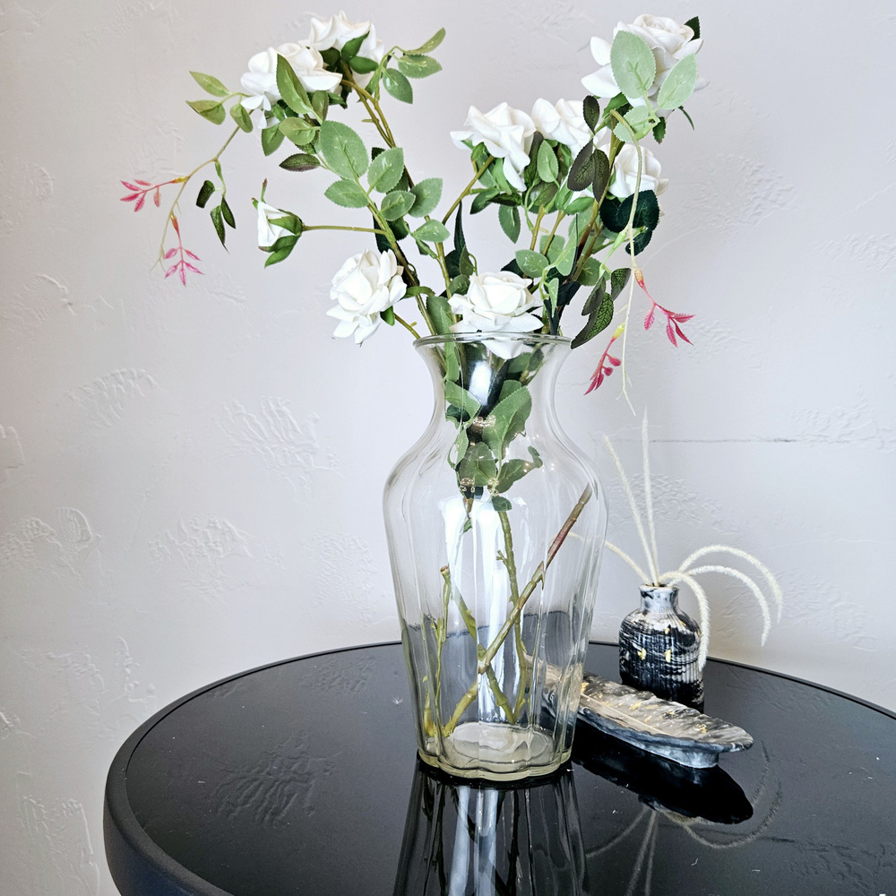 ArAs Flowers Ваза, 30 см , Стекло, 1 шт #1