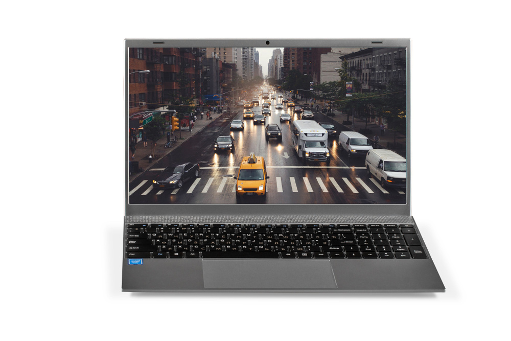 Echips Envy Ноутбук 15.6", Intel Celeron N5095, RAM 8 ГБ, SSD, Intel UHD Graphics, Windows Home, серый #1