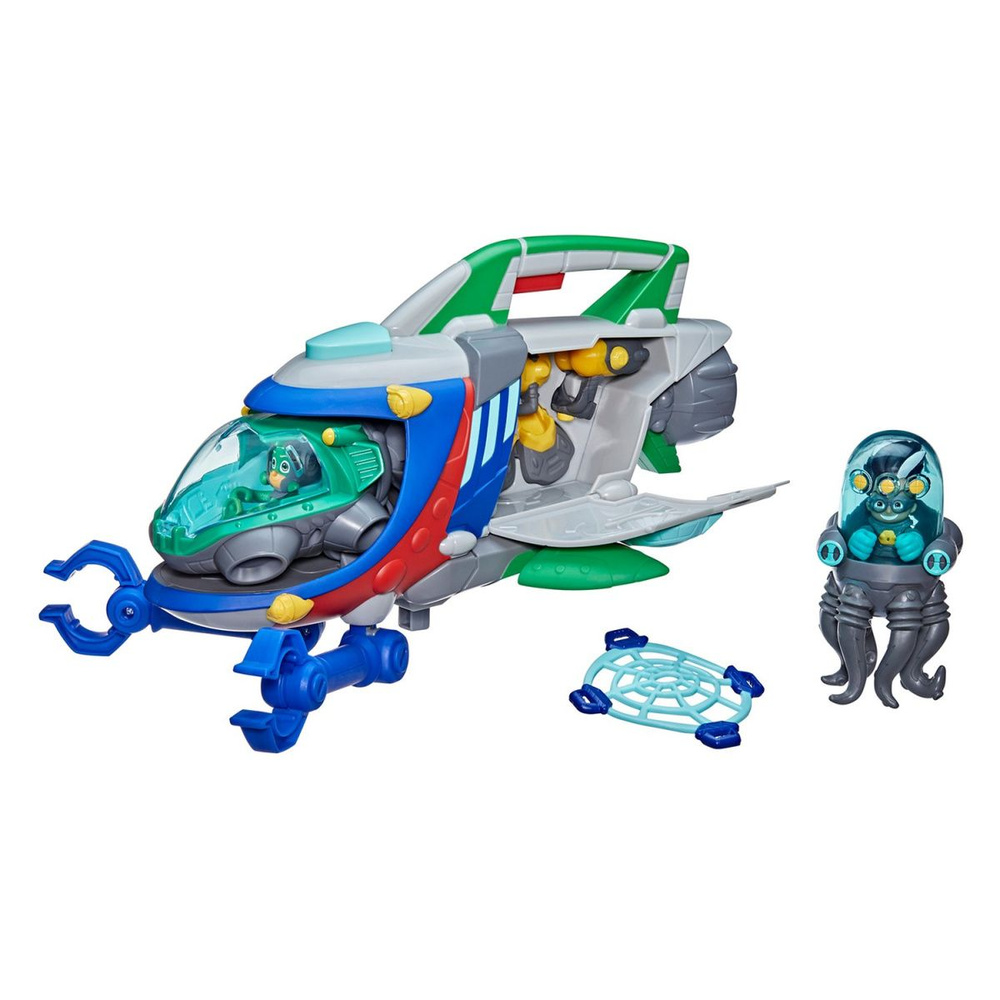 Игровой набор Hasbro PJ masks Большая субмарина героев в масках F2639  #1