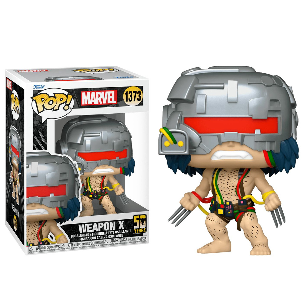 Фигурка Funko Pop! X-Men: Logan Wolverine Weapon X (Фанко Поп Логан Оружие Икс из комиксов Люди Икс) #1