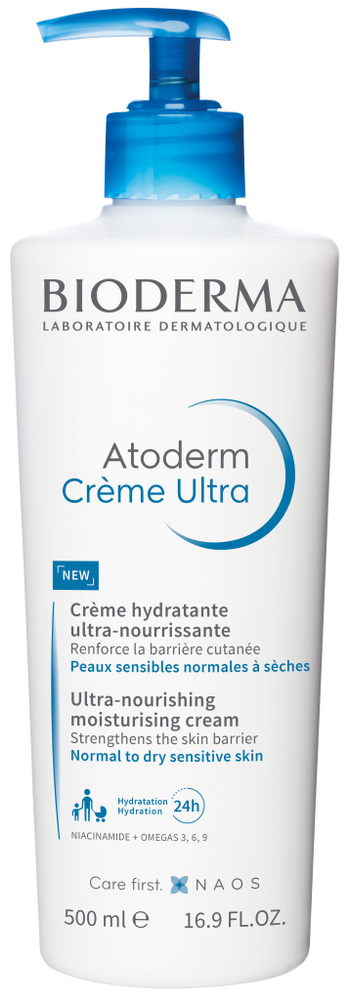 Биодерма Атодерм Крем Ультра 500 мл Bioderma Atoderm Crme Ultra #1