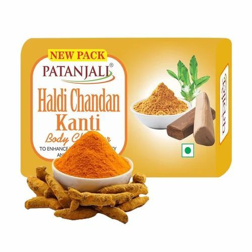 Patanjali Мыло Сандал и Куркума, 150 грамм #1