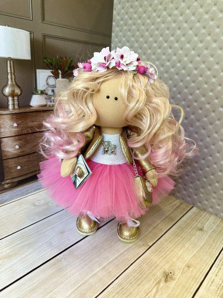 Куколка ручной работы / Подарок / Текстильная кукла #1