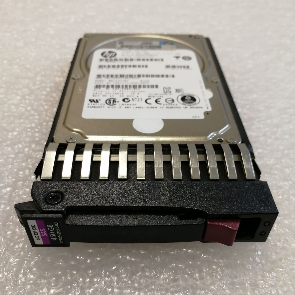 HP 450 ГБ Внутренний жесткий диск 581284-B21 6G 10K SAS 2.5 серверный HDD 597609-002, 581310-001, EG0450FBDBT #1