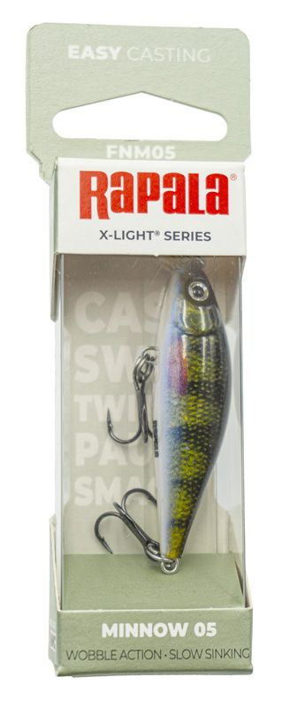 Воблер RAPALA X-Light Minnow 05 /PEL #1