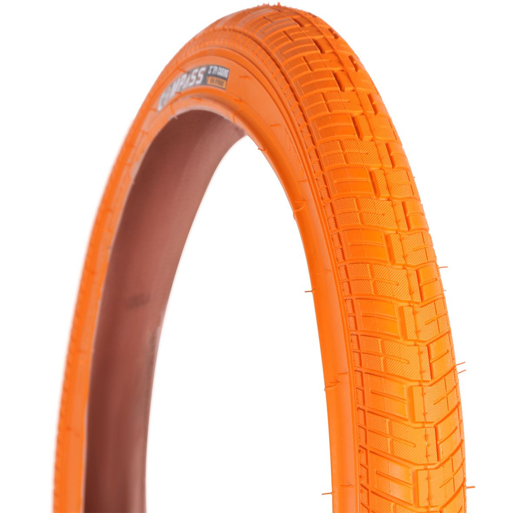 Покрышка для велосипеда 20"х2,25, BMX WD P-1225 оранжевая #1