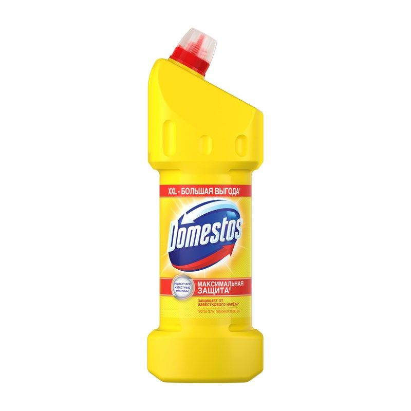 Чистящий гель Domestos универсальный Лимонная свежесть, 1.5л  #1