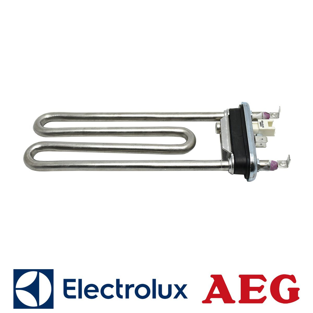 Тэн для стиральной машины AEG, Electrolux, Zanussi, 1750W с датчиком L190мм, 1327372312  #1