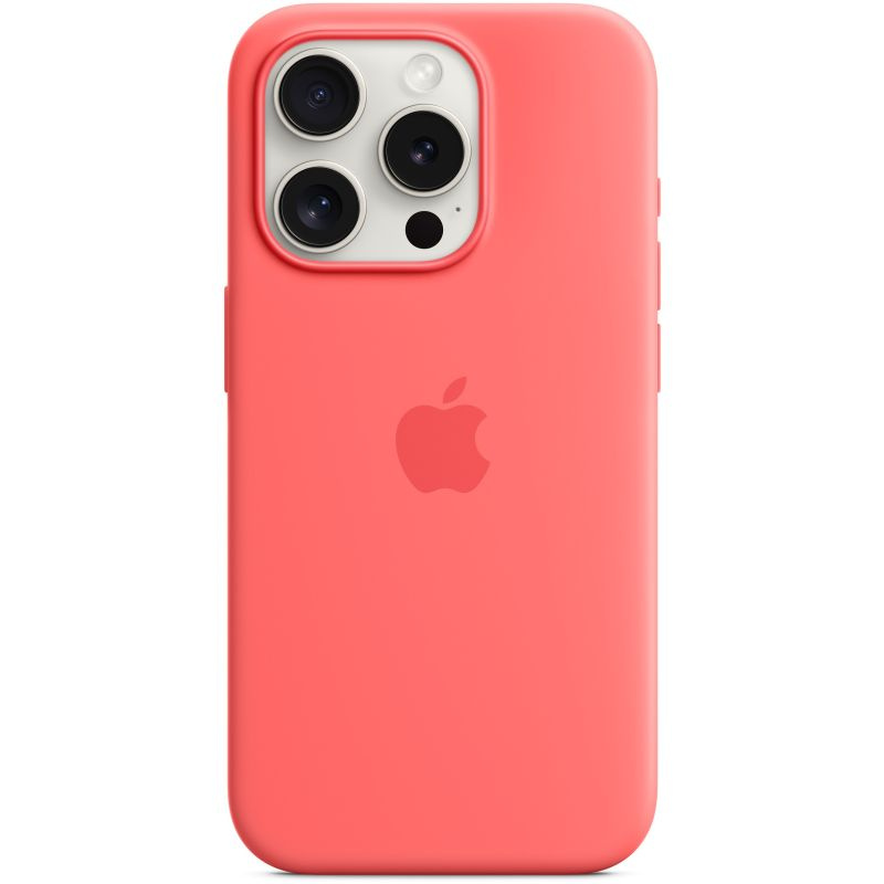 Чехол SILICONE CASE для смартфона IPHONE 15 PRO с MagSafe, оригинальный силиконовый чехол с анимацией, #1