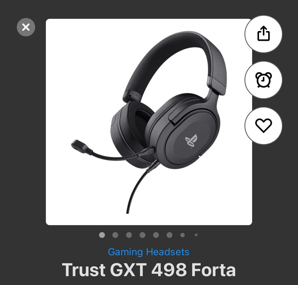 Наушники проводные Forta GXT498 #1