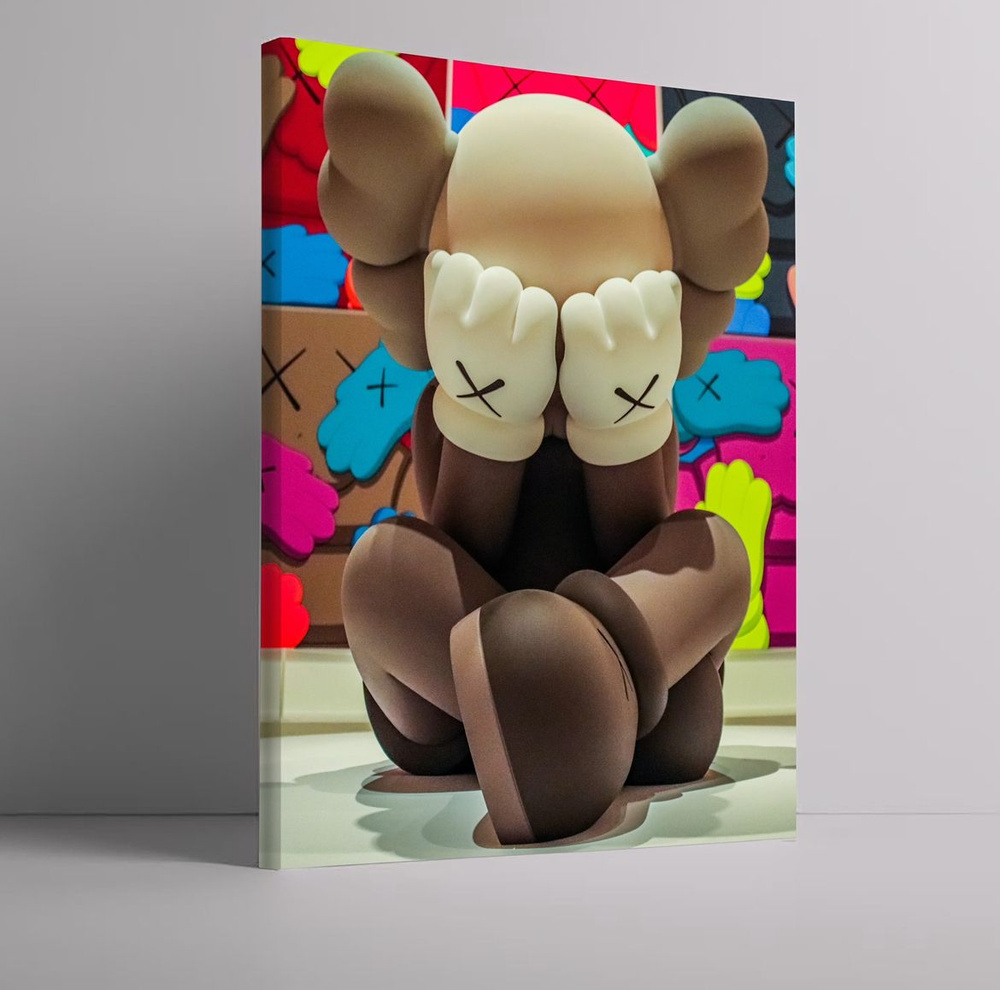 Картина "Картина для интерьера/ картина KAWS", 40  х 30 см #1