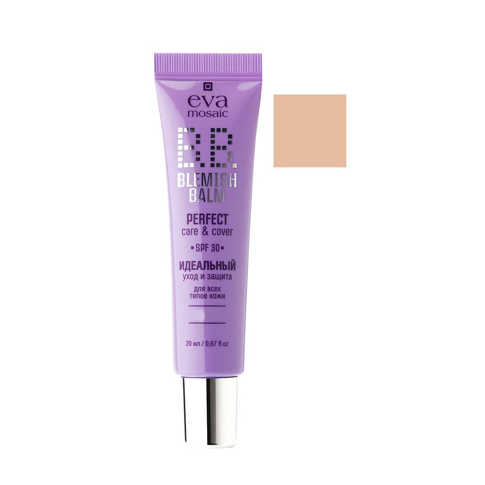 Eva Mosaic Тональный крем-уход BB cream тон 01 слоновая кость, 20 мл  #1