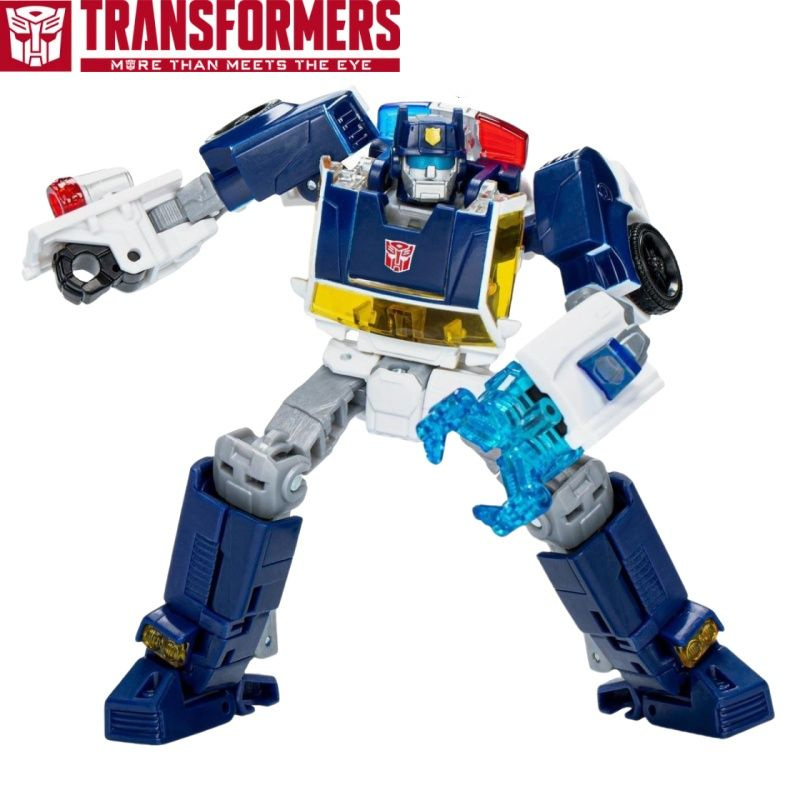 Трансформеры игрушки Transformers Legacy United Deluxe Class Rescue Bots Universe Autobot Chase 5.5-inch #1