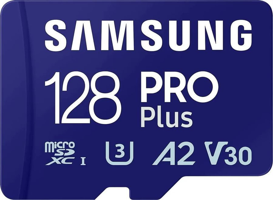 Карта памяти Samsung PRO Plus microSDXC 128ГБ (MB-MD128SA/KR+ адаптер на SD #1