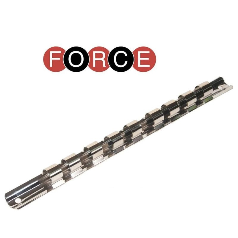 Планка под 9 головок 1/2", L260 мм, Force 819409 #1