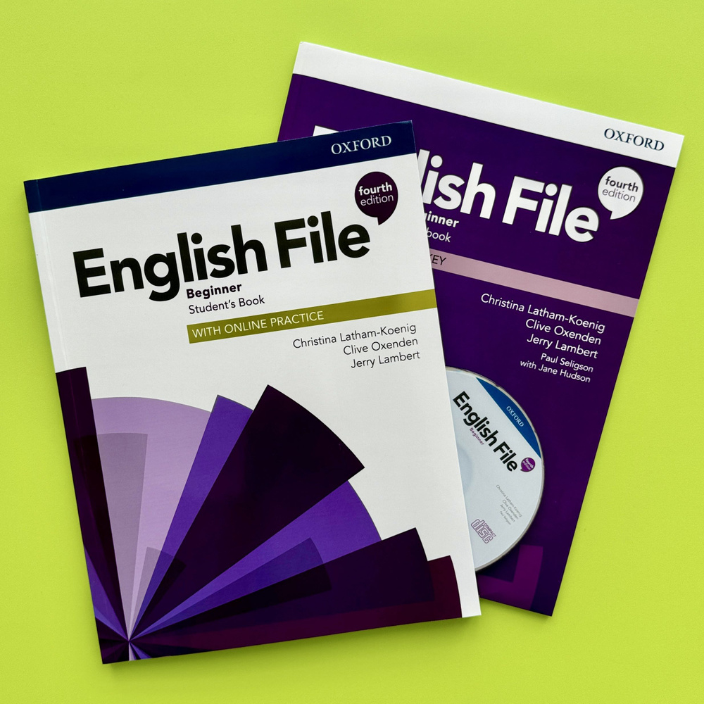 English File (4th edition) Beginner Учебник+Тетрадь+CD #1