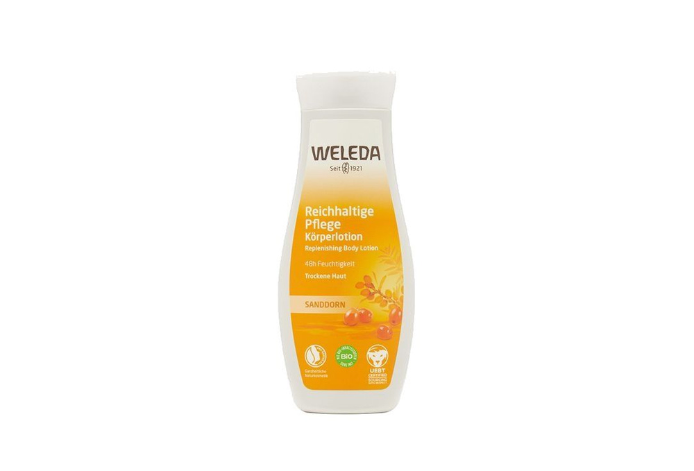 Облепиховое тонизирующее молочко для тела Weleda Sea Buckthorn Revitalising Body Lotion, 200 мл  #1