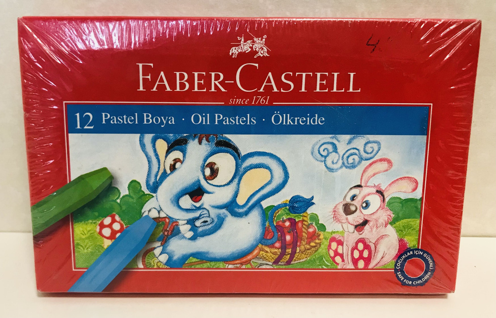 Пастель масляная Faber-Castell 12 цветов #1