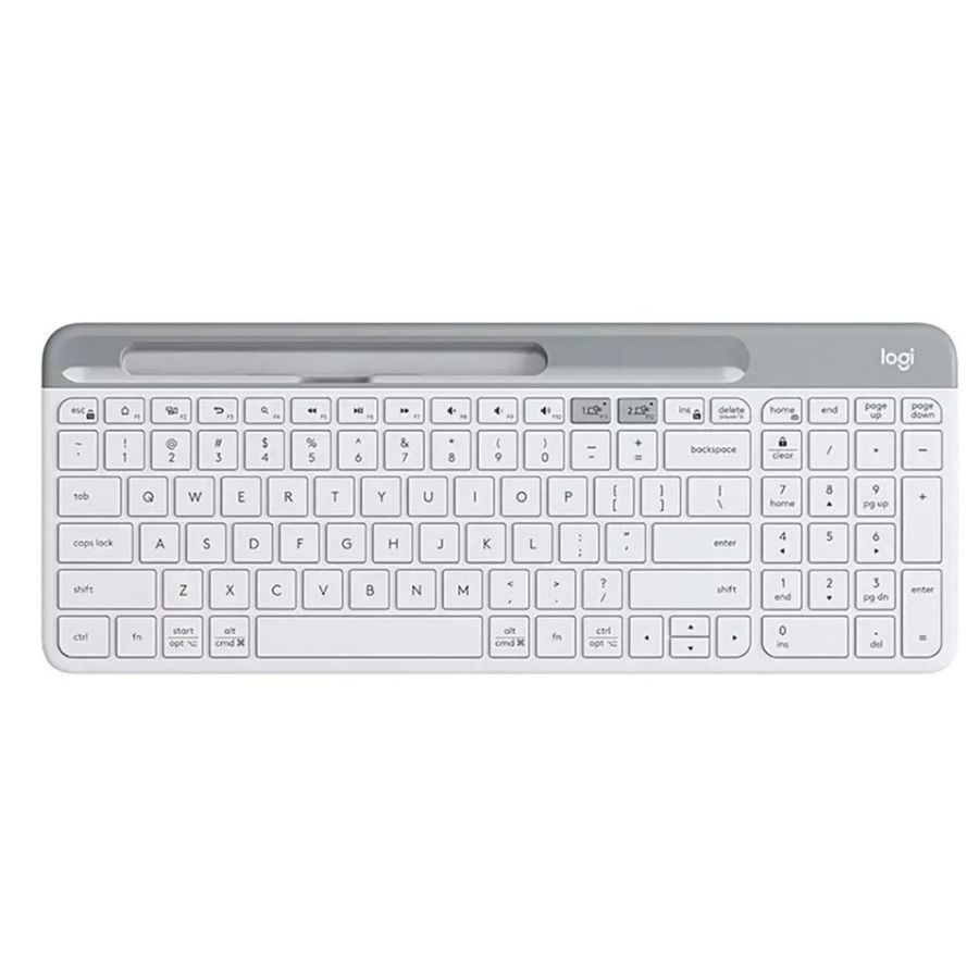 Клавиатура беспроводная Logitech K580, белая #1