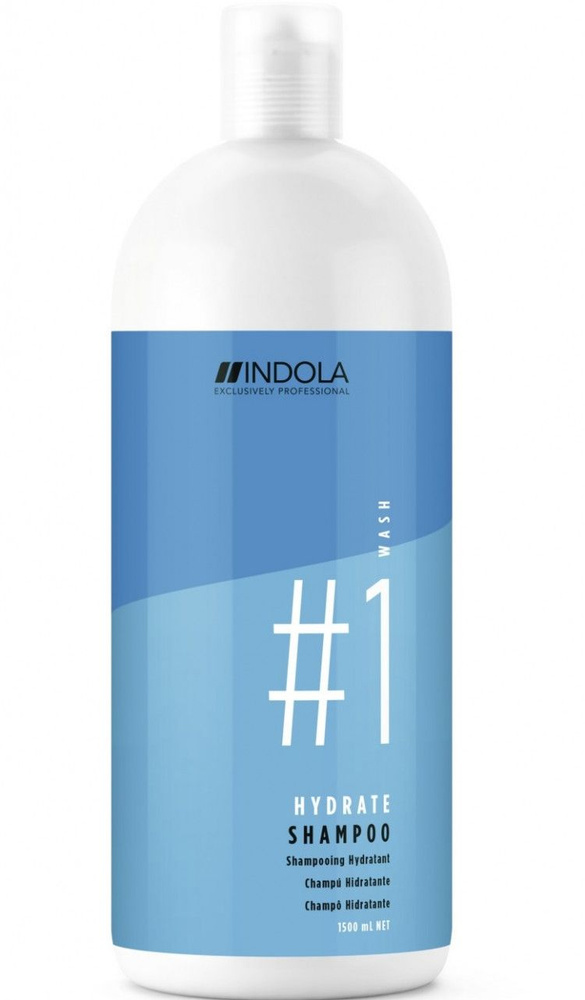 Indola Увлажняющий шампунь для волос Innova Hydrate, 1500 мл / Профессиональная косметика  #1