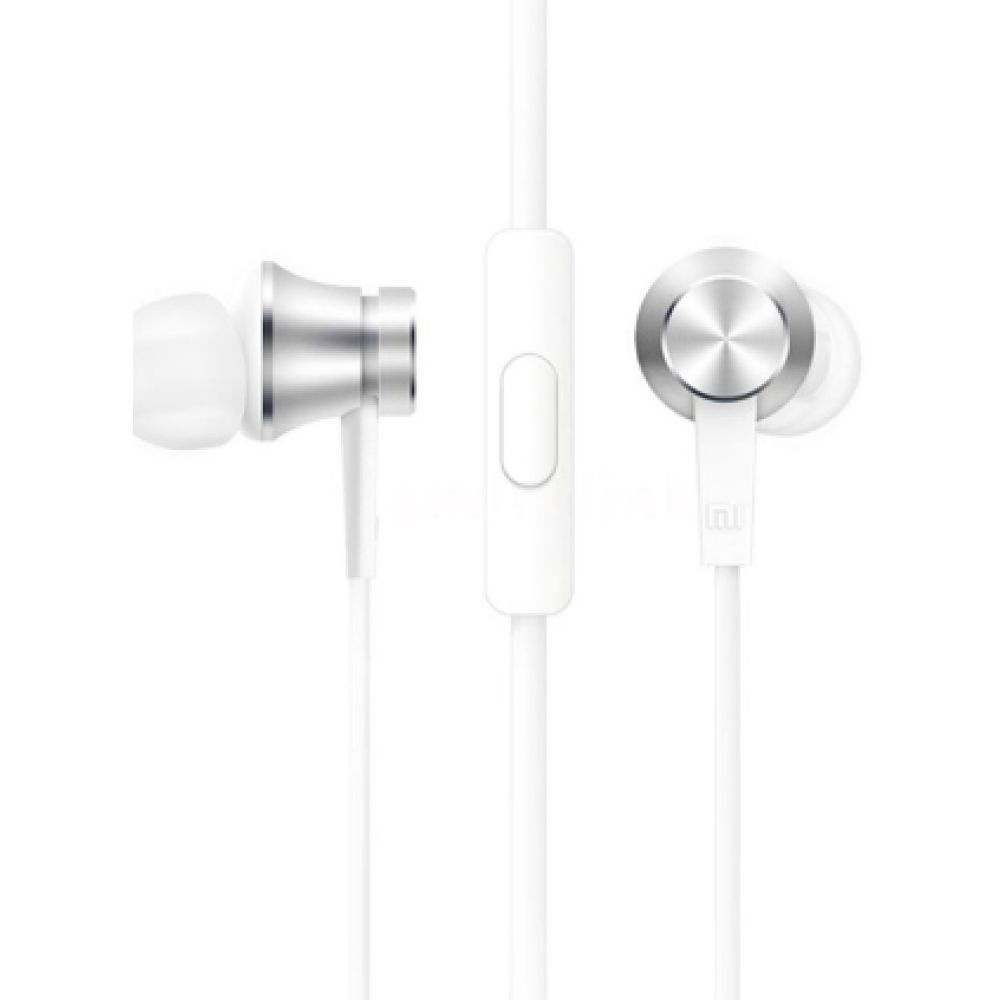 Наушники Xiaomi Mi In-Ear Headphones Basic HSEJ03JY (ZBW4355TY) белые/серебристые  #1