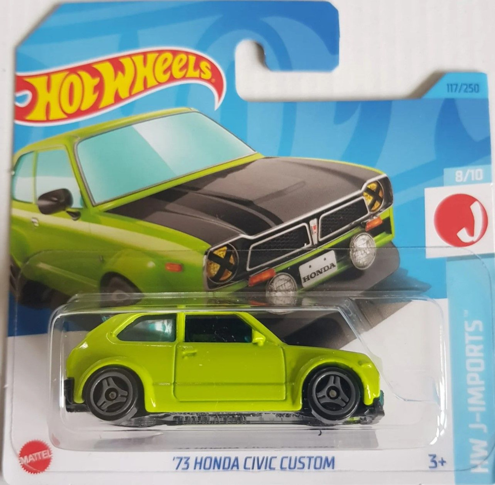 Машинка Хотвилс игрушка коллекционная Hot Wheels 73 Honda Civic Custom 5785_HKG40  #1