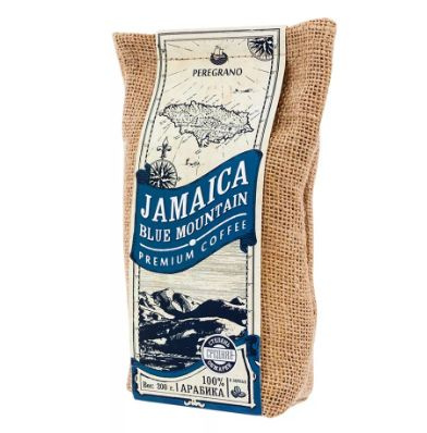 Кофе в зёрнах Jamaica Blue Mountain в мешочке, Peregrano, 200 г, Россия #1