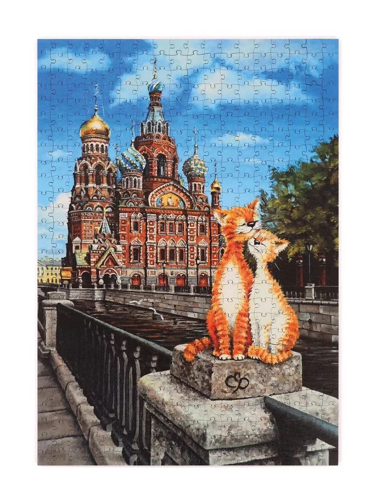 Пазлы деревянные Collaba puzzle Воскресное утро 504 детали 962252 #1