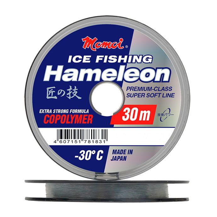 Леска Hameleon ICE Fishing 0,22 мм., 6,0 кг, 50 м, серебряная #1