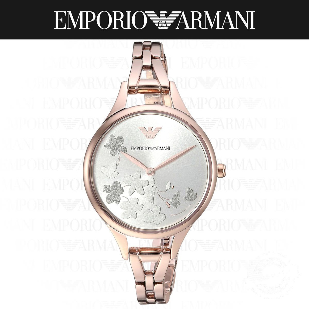 Наручные часы Emporio Armani AR11108. Часы наручные женские кварцевые классические Армани. Со стрелками, #1