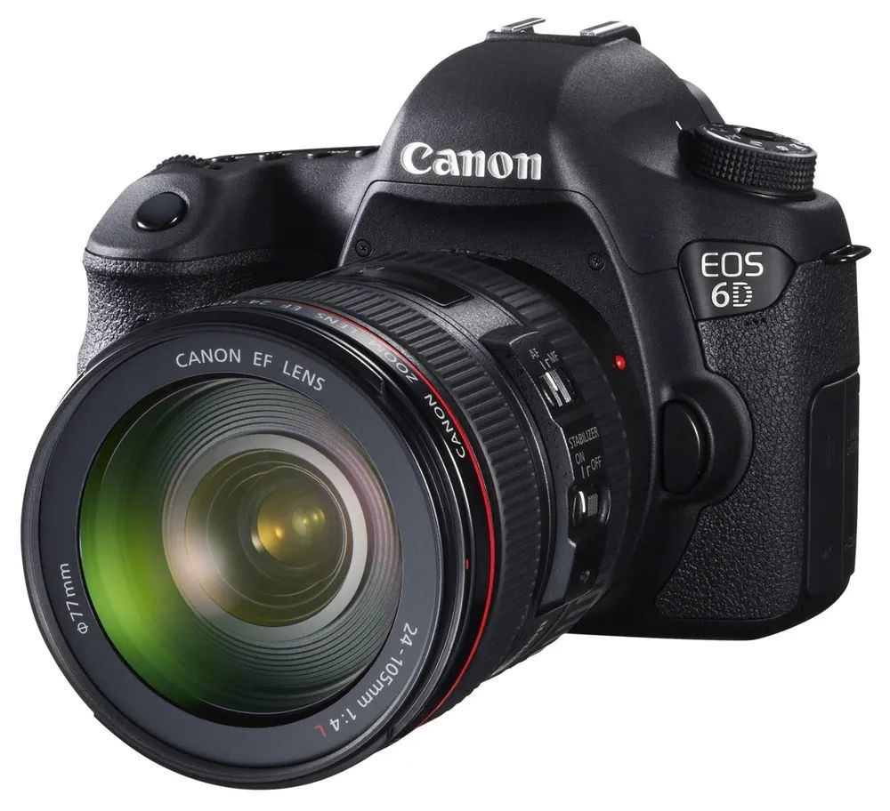 Фотоаппарат Canon EOS 6D Kit EF 24-105mm f/4 IS USM ,черный #1