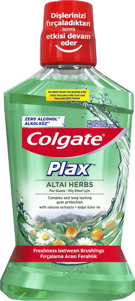 Ополаскиватель для десен COLGATE Plax Алтайские травы, 500мл #1