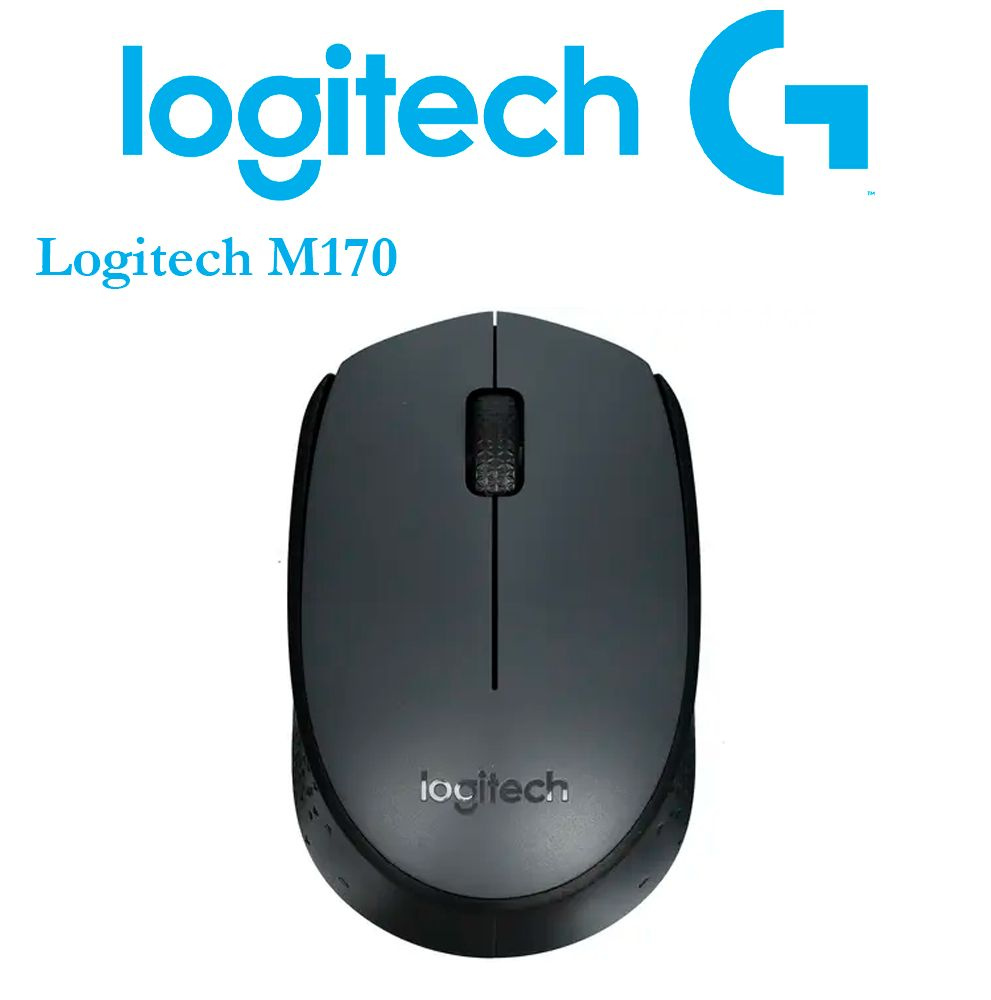 Мышь беспроводная Logitech M170 910-004646 серый #1