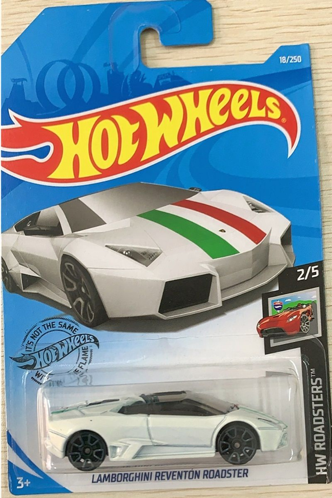 Машинка Mattel Hot Wheels 2019 C4982 Lamborghini Reventon Roadster #1