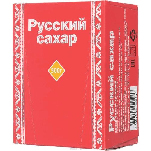 Русский сахар Сахар Белый Кусковой 500г. 1шт. #1