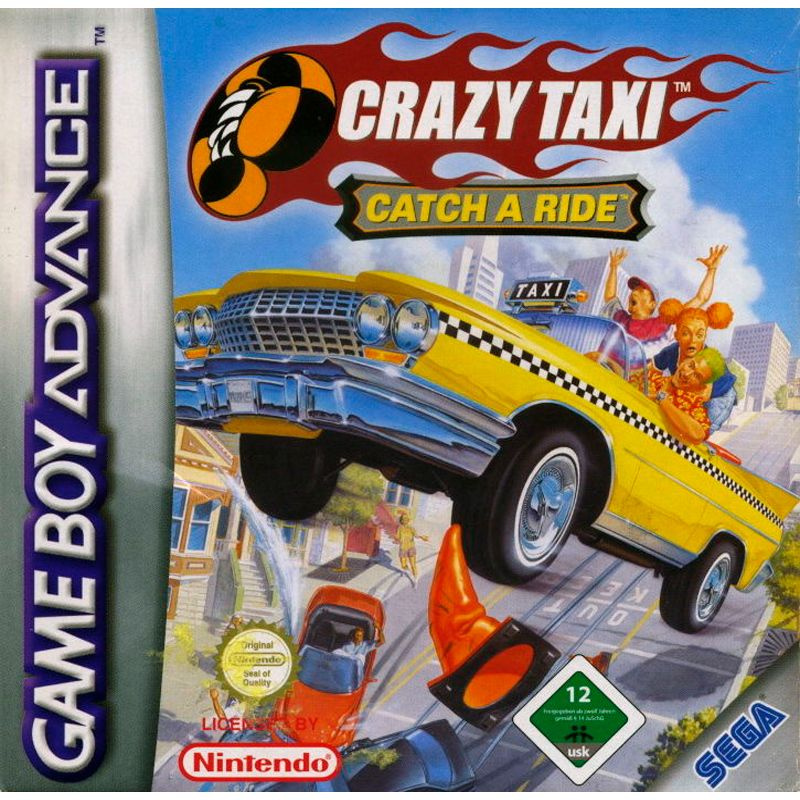 Игра Crazy Taxi: Catch a Ride (GBA, Русские субтитры) #1