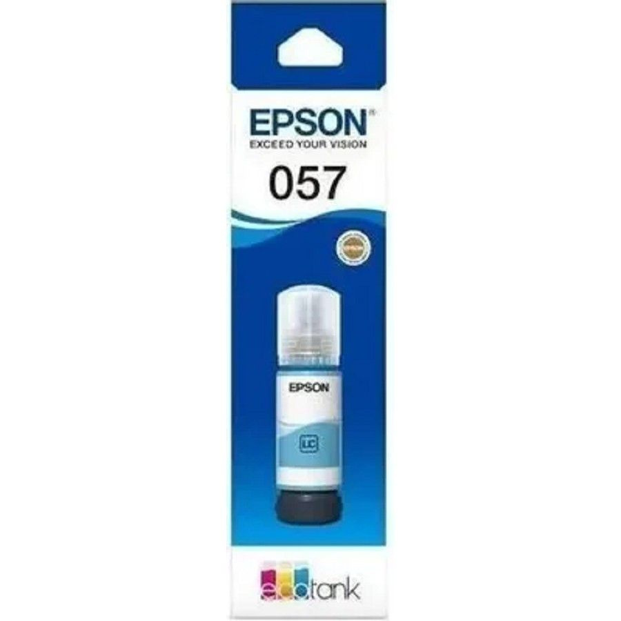 Epson Чернила 057 C13T09D598, для , 70мл, светло - голубой #1