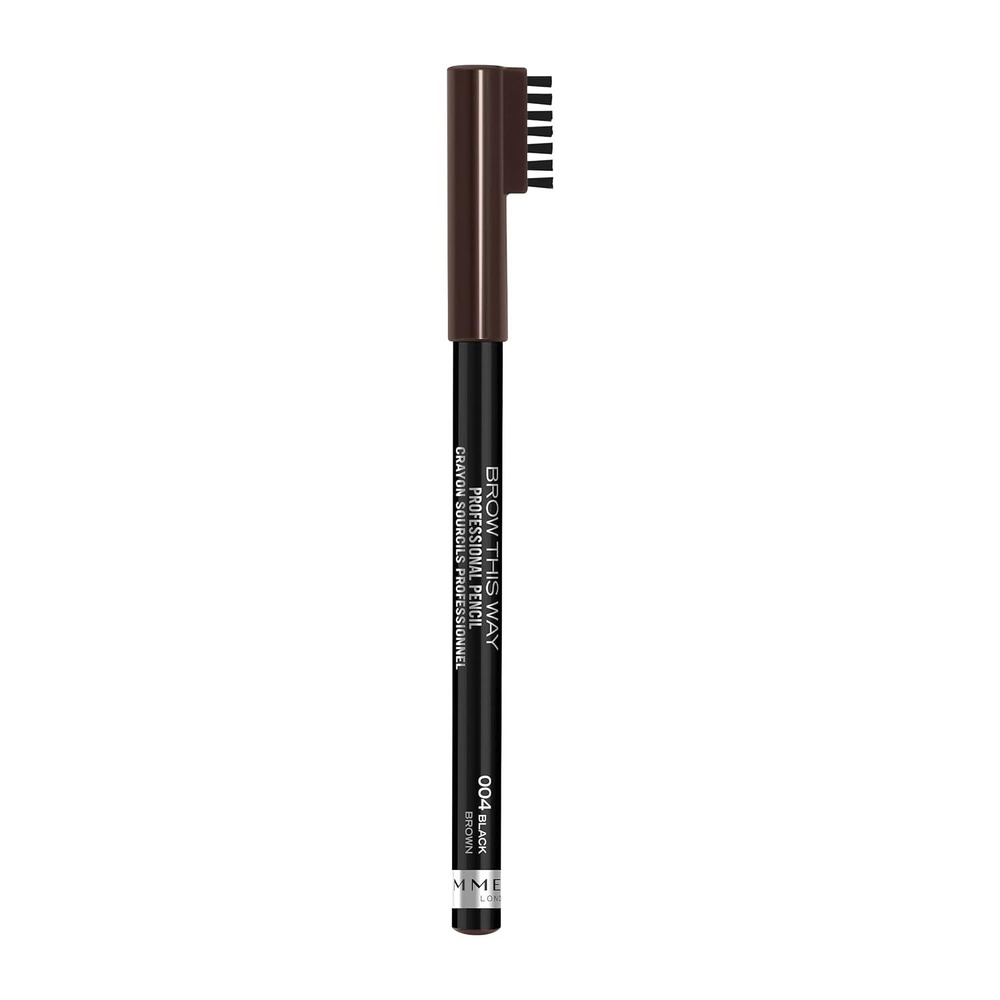 Карандаш для бровей Professional тон 004 Black Brown 1,4г #1