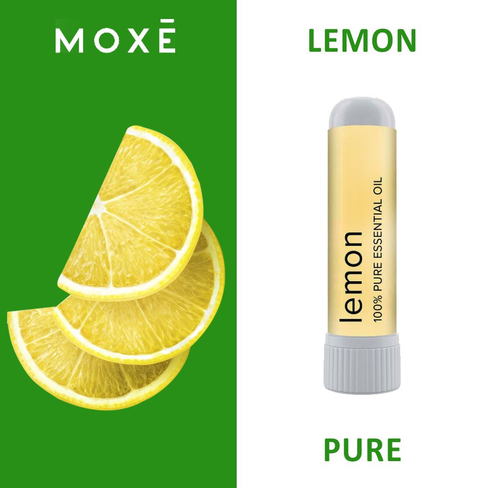 Назальный карандаш MOXE Lemon с эфирным маслом лимона для улучшения настроения, бодрости и восстановления #1