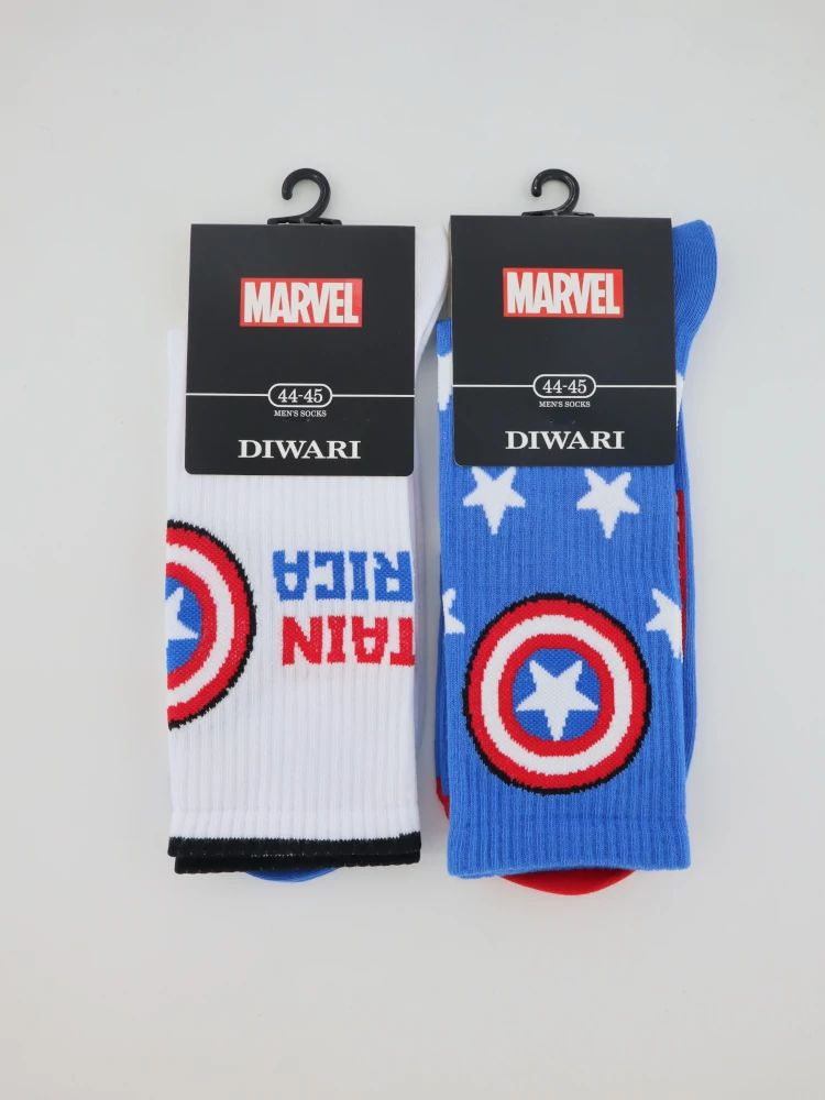 Комплект носков DiWaRi Marvel, 2 пары #1