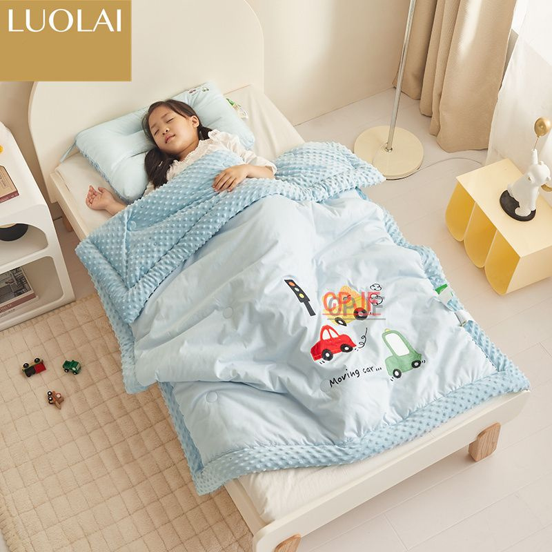 LUOLAI HOME TEXTILE Детский плед Хлопок, длина 200 см, ширина 150 см.  #1