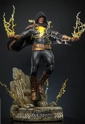 Черный Адам в золотой броне фигурка 32 см, Black Adam Golden Armor #1