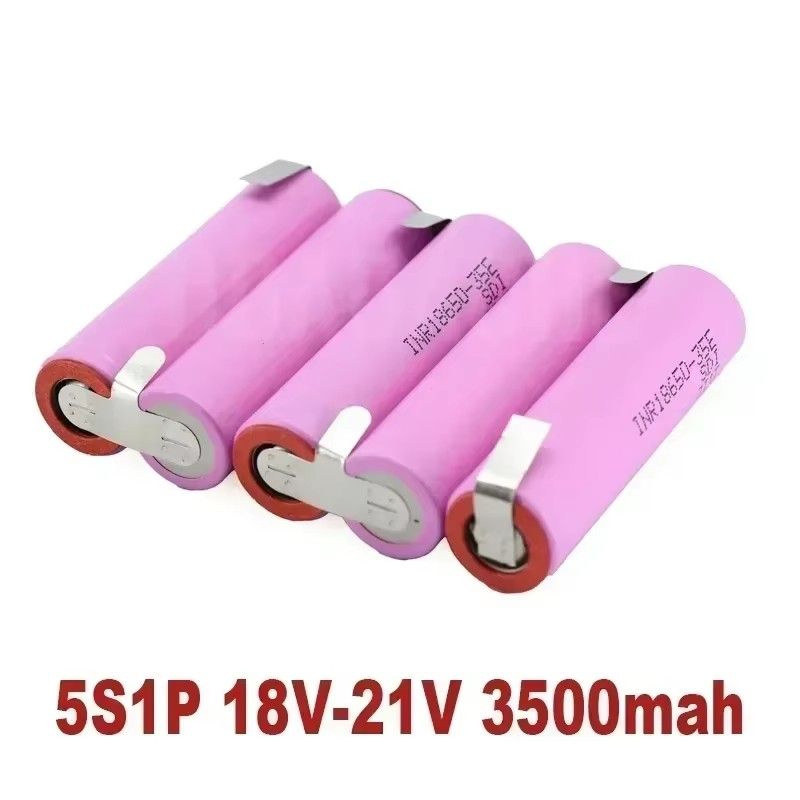 18650 35E 3500 mAh 7000 mAh 3S 4S 5S 6S 8S 7.4V 12.6V 14.8V 18V 25.2V 29.6V Сварная батарея  #1