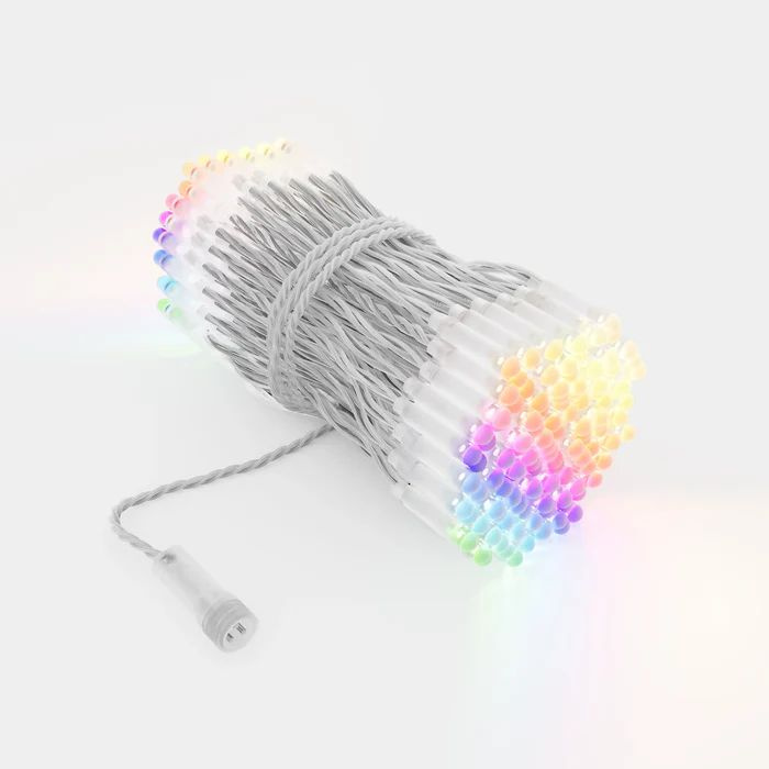 Гирлянда профессиональная дополнительная Twinkly Plus Strings 250 RGB+W , 25 метров, прозрачный провод #1